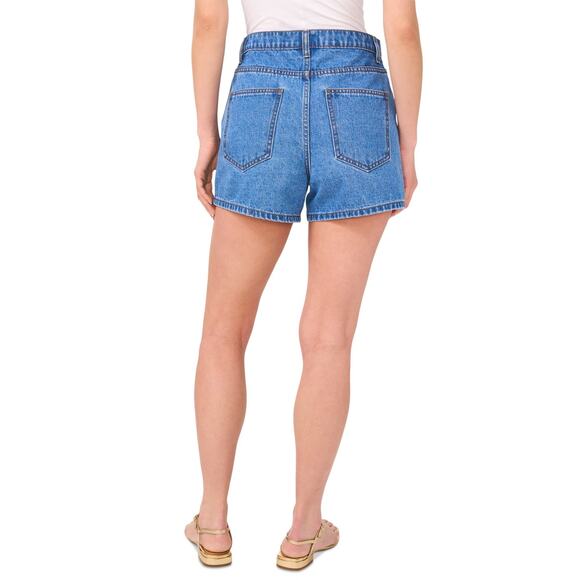 1.state Women's High-Rise Denim Shorts - Navy Yard Size 4 NWT - Picture 4 of 5
